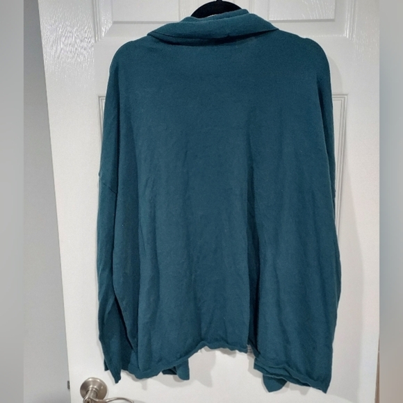 Old Navy Teal Blue Open Front Long Sleeve Cardigan in Size XXL - Picture 12 of 12
